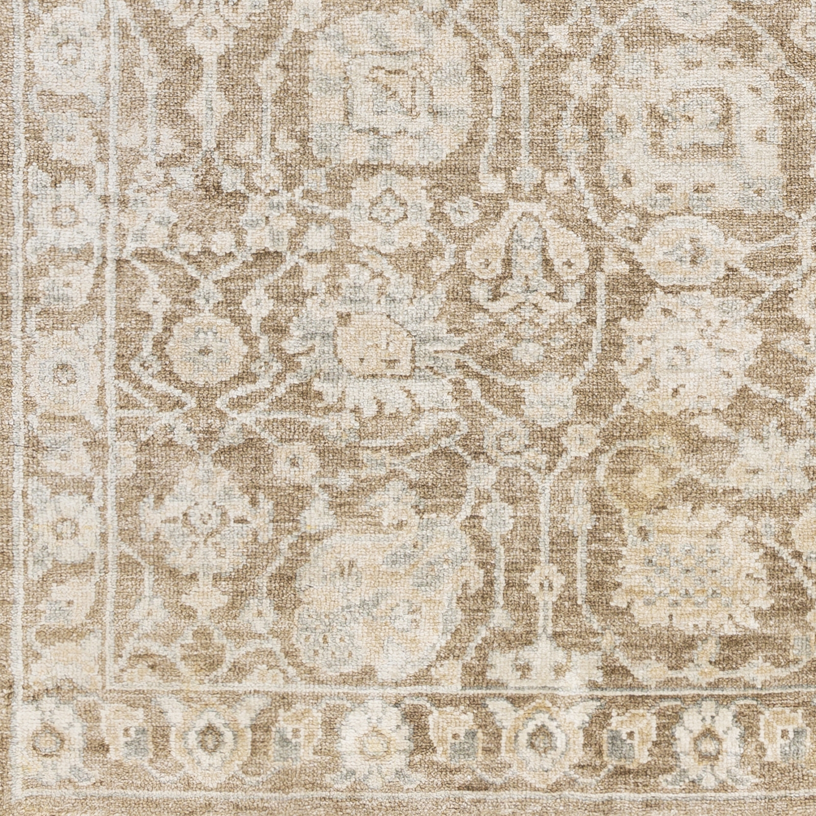 Royal Beige Indoor 6' x 9' Handmade Rug - Image 1