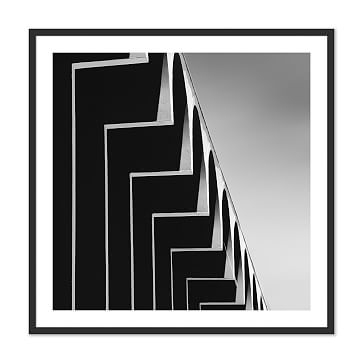 Angles By Teague Studios, Framed Paper, Giclee Print, Natural, 32x32 - Image 2