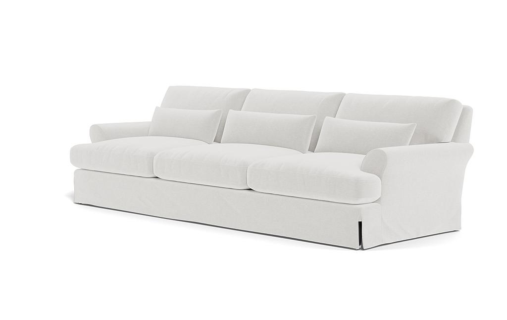 Maxwell Slipcovered 3-Seat Sofa by Apartment Therapy - Image 2