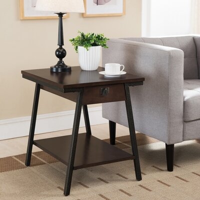 Brisher End Table with Storage - Image 0