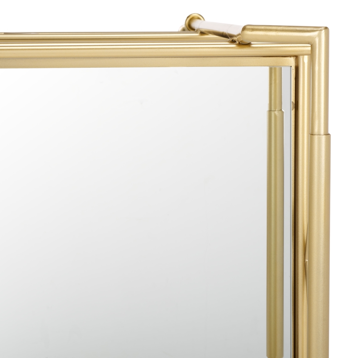 Elspeth 2 Tier Bar Cart - Gold / Mirror - Safavieh - Image 5