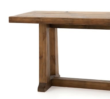 Jade Reclaimed Wood Dining Bench, 71"L x 17"W, Pine - Image 3
