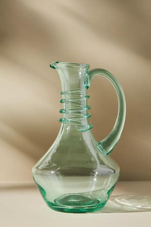 Artois Pitcher By Anthropologie in Blue Size PITCHER - Image 0