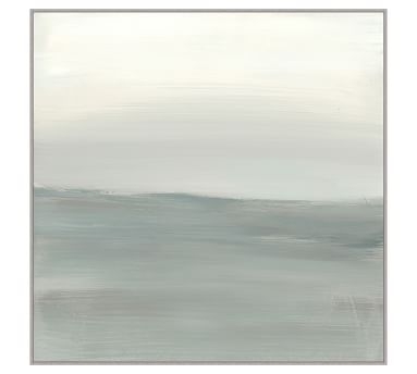 Coastline Mist Framed Canvas Print #5, 51" x 51" - Image 5