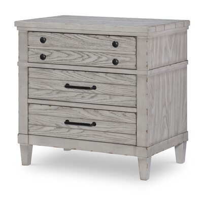Pierz 3 - Drawer Nightstand in Weathered Plank - Image 0