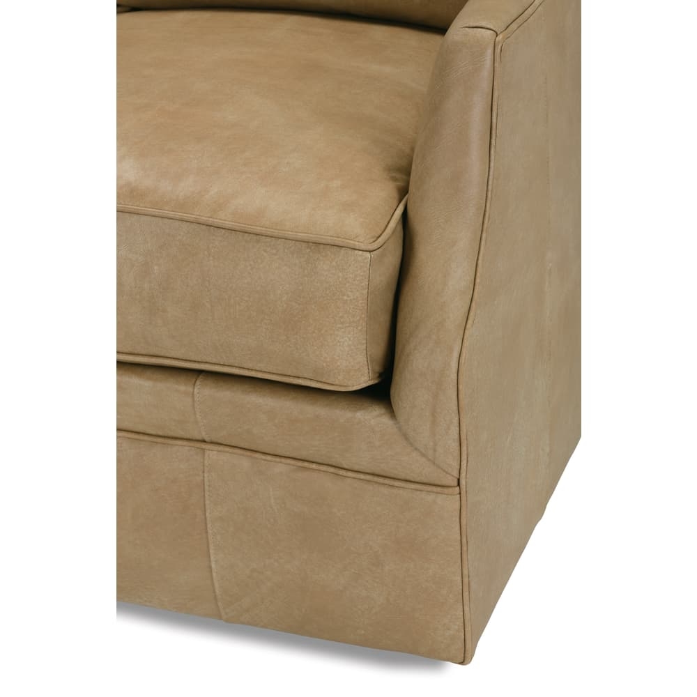 Kara Leather Swivel Glider - Image 8
