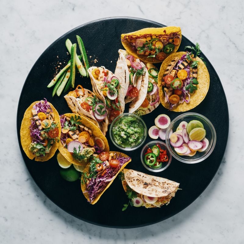 Tondo Ebonized 20" Lazy Susan - Image 4