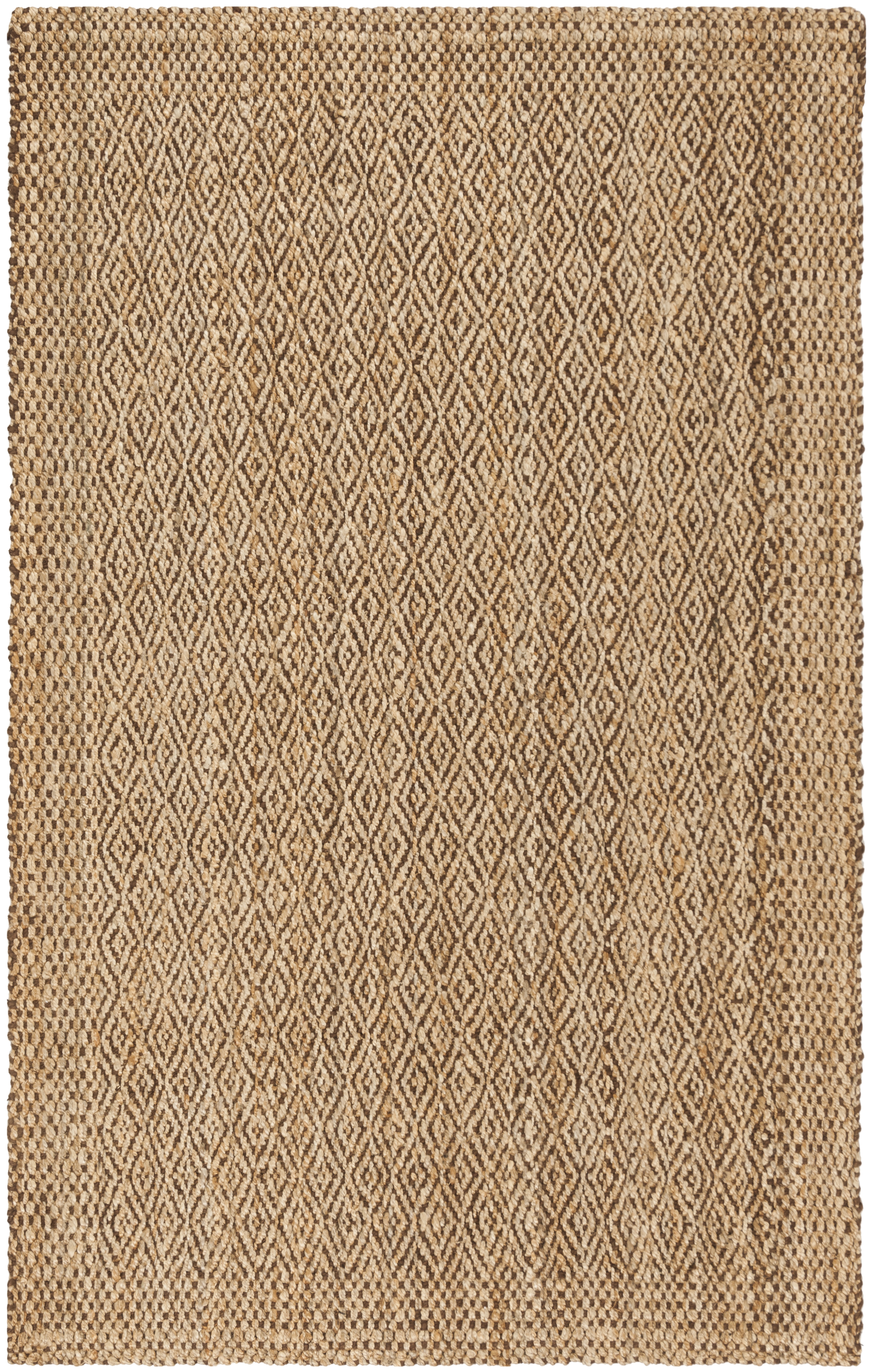 Arlo Home Hand Woven Area Rug, NF183A, Natural/Brown,  5' X 8' - Image 0