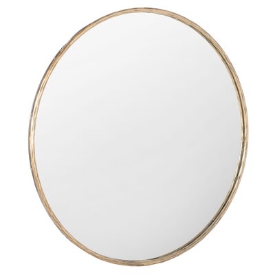 Campeaux Round Metal Mirror - Image 0