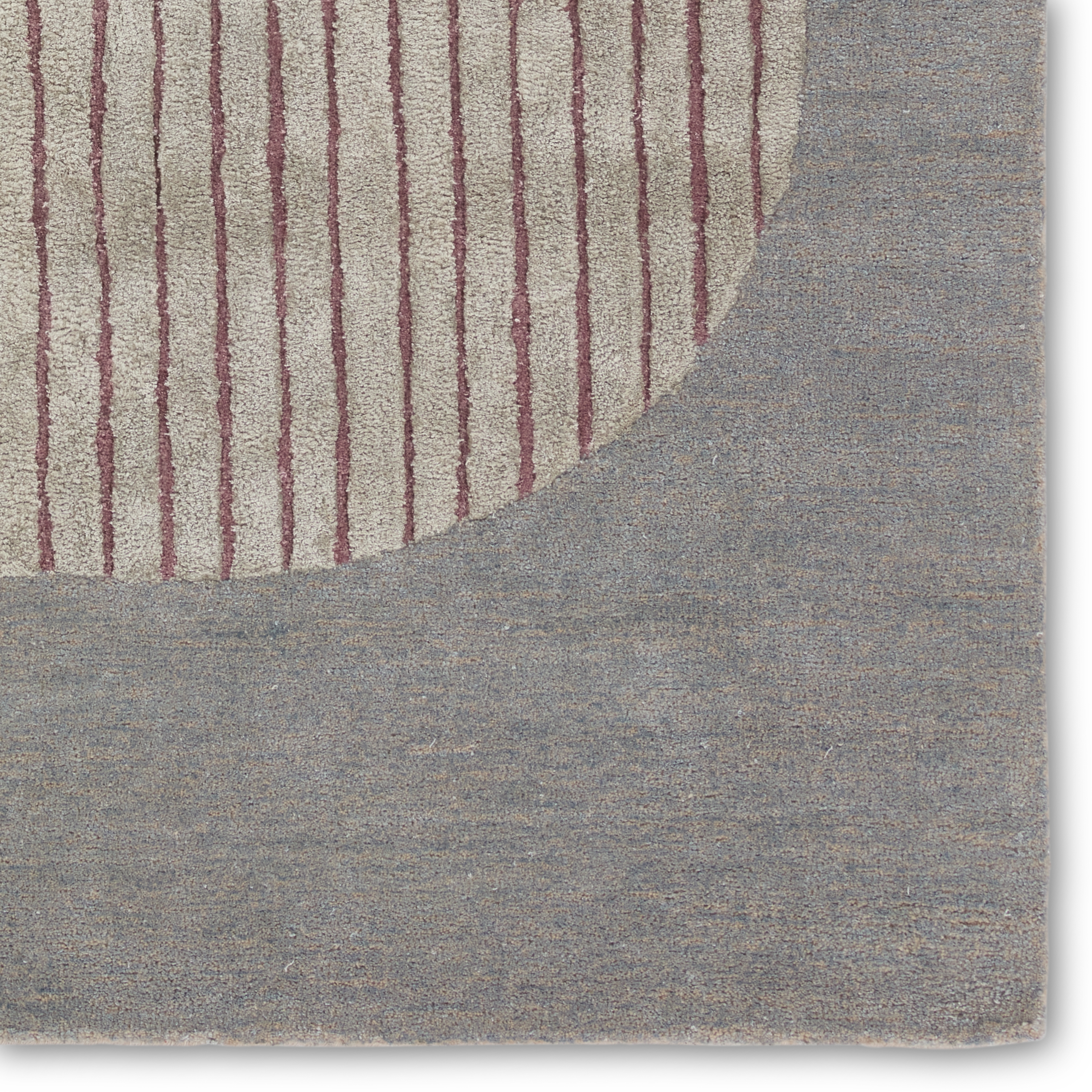 Meruvia Handmade Abstract Sage/ Multicolor Area Rug (9'X12') - Image 3