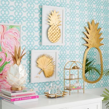 Lilly Pulitzer Pineapple Mirror - Image 3