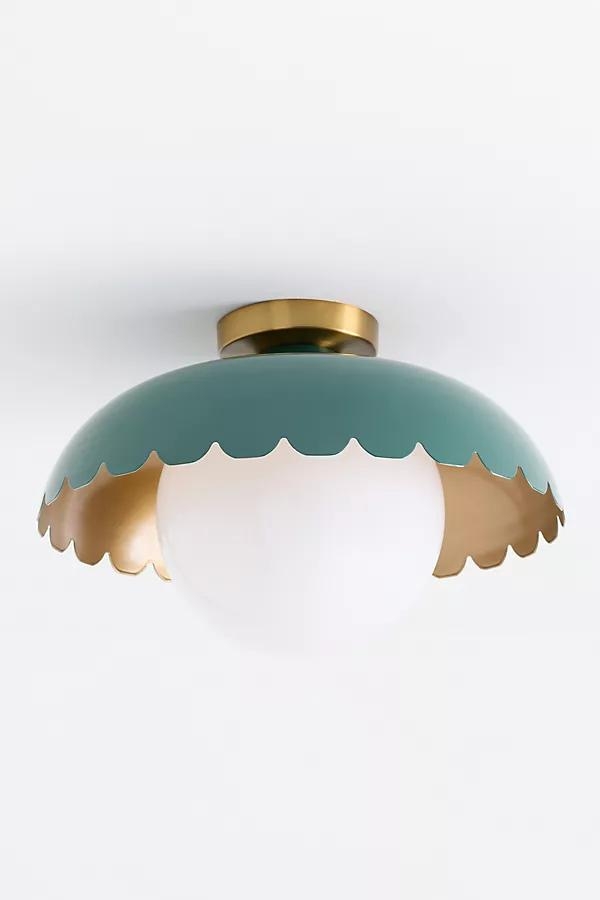 Simone Scalloped Flush Mount - Image 0