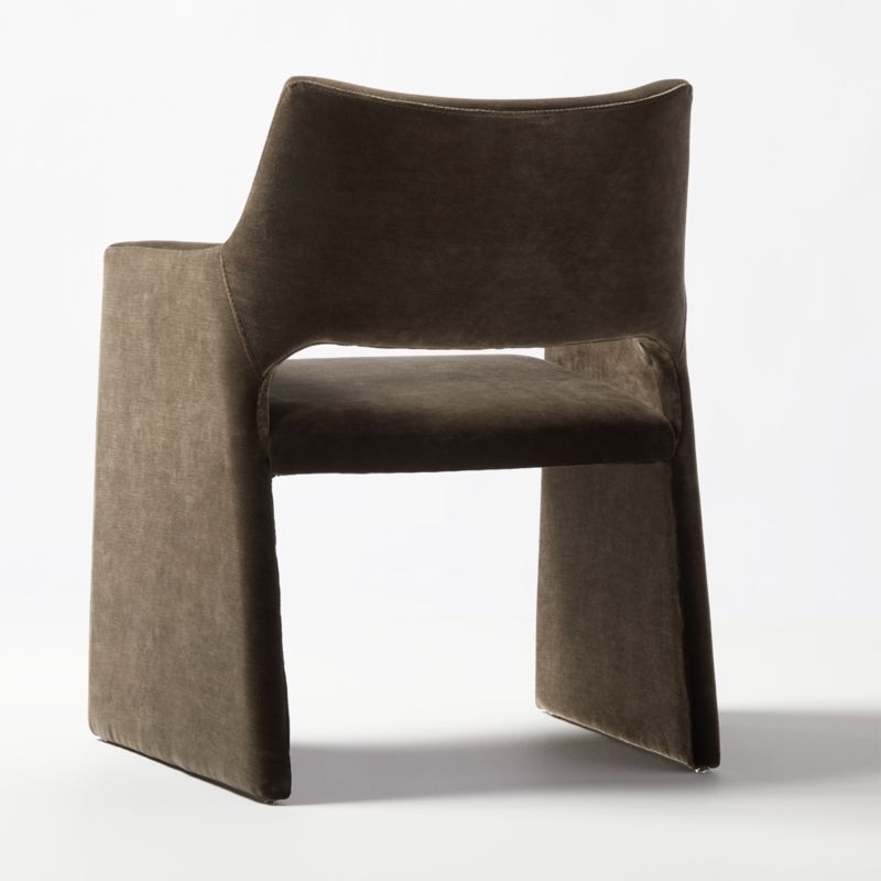 Foley Mink Velvet Dining Chair - Image 4