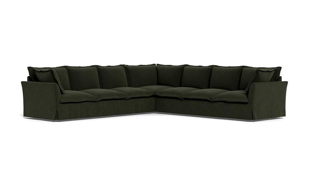 Skylar Slipcovered Corner 6-Seat Sectional Sofa - Image 1