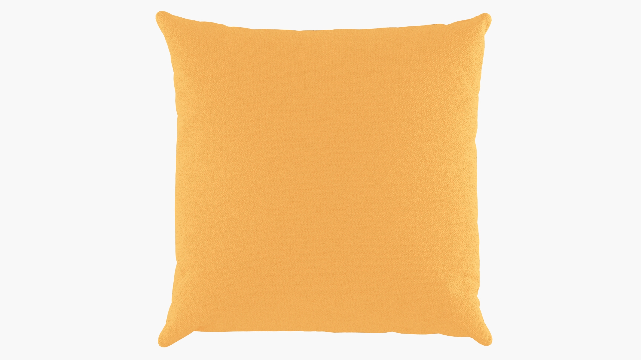 Outdoor 16" Throw Pillow, Marigold, 16" x 16" - Image 0