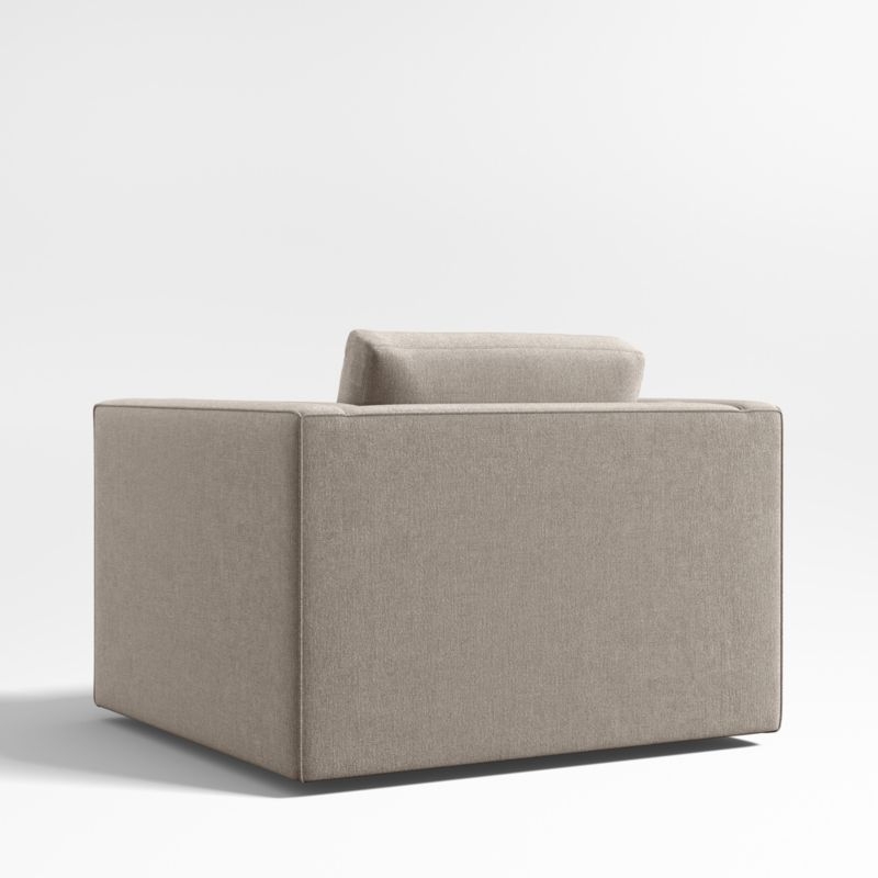 Lakeview 42" Upholstered Swivel Accent Chair - Image 3