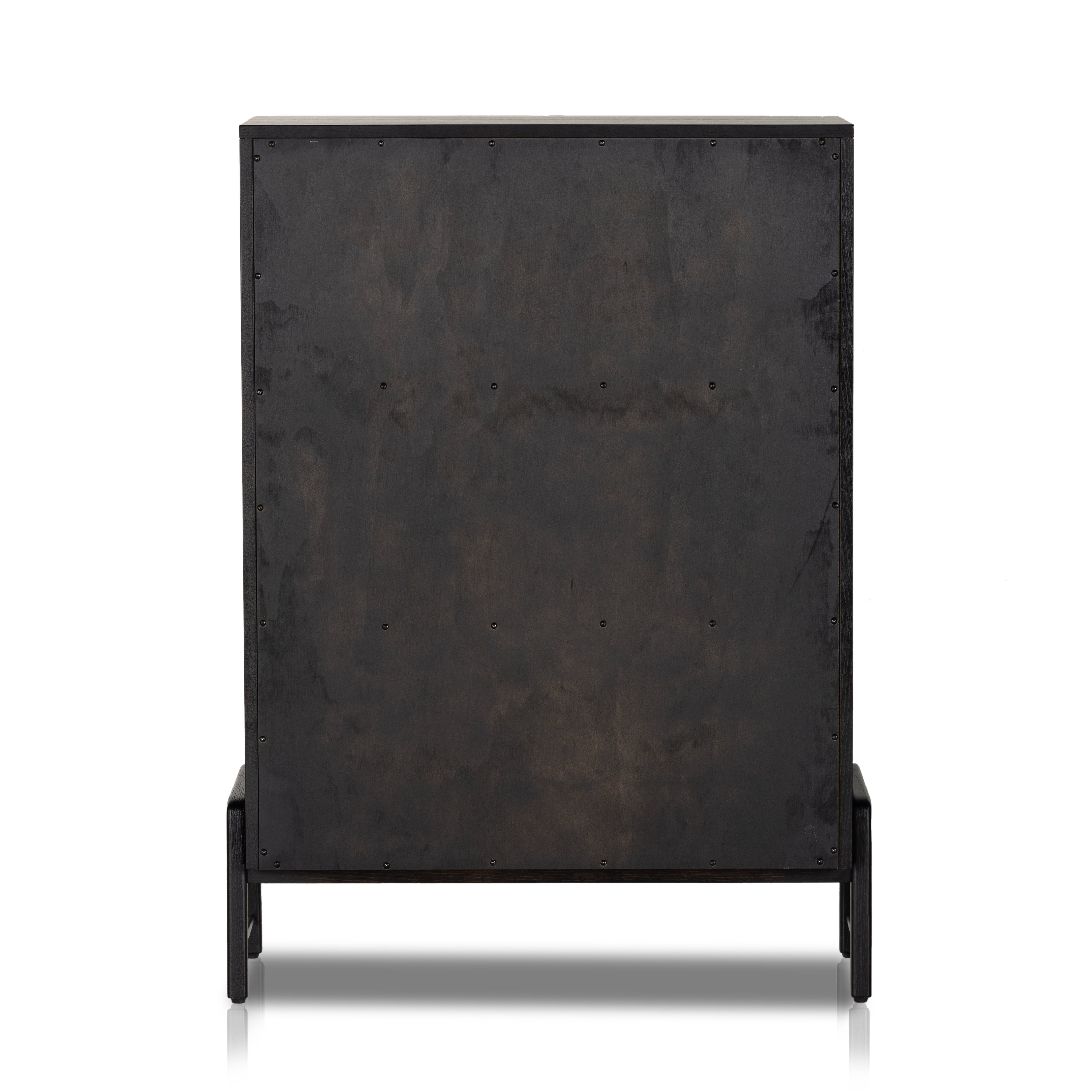 Rosedale 6 Drawer Tall Dresser-Ebony Oak - Image 6