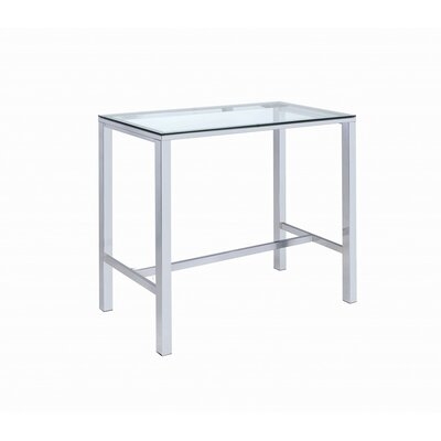 Kanthan Bar Height Trestle Dining Table - Image 0