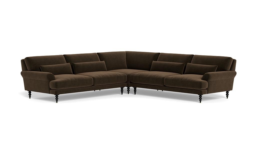 Maxwell Corner 4-Seat Sectional Sofa by Apartment Therapy - Image 2