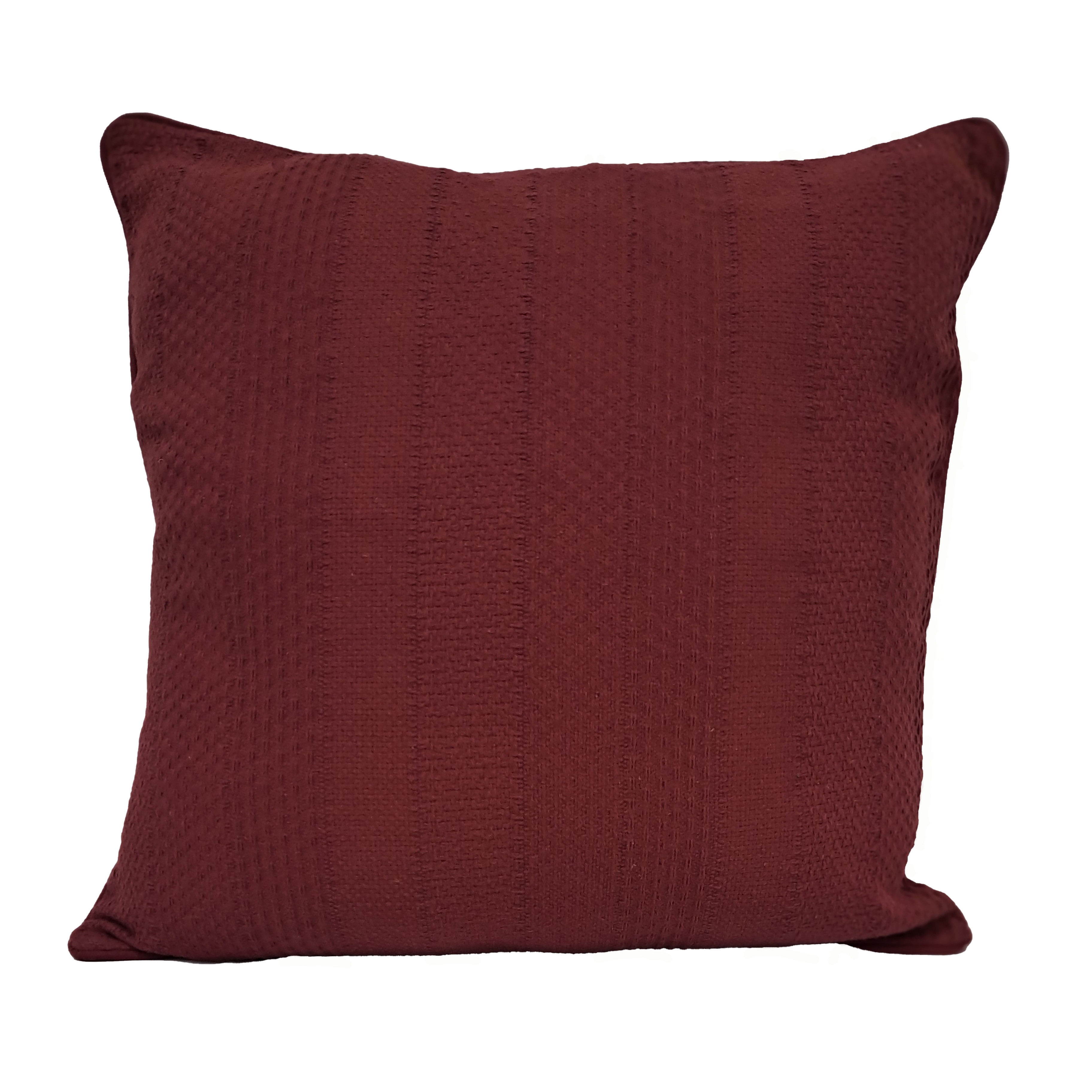 Sevie 22x22'' Pillow - Maroon - Image 0