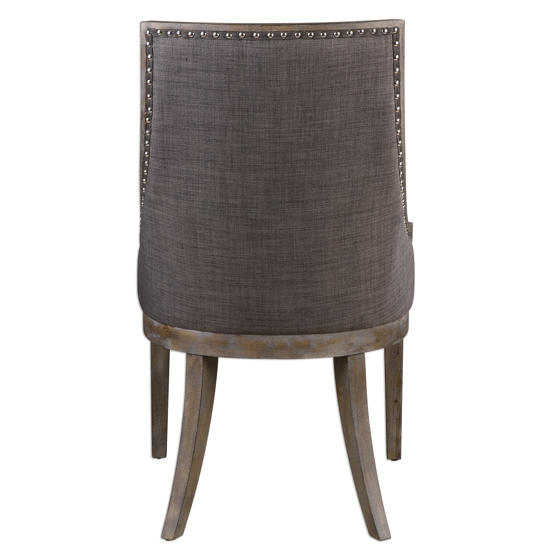 Aidrian Charcoal Gray Accent Chair - Image 3