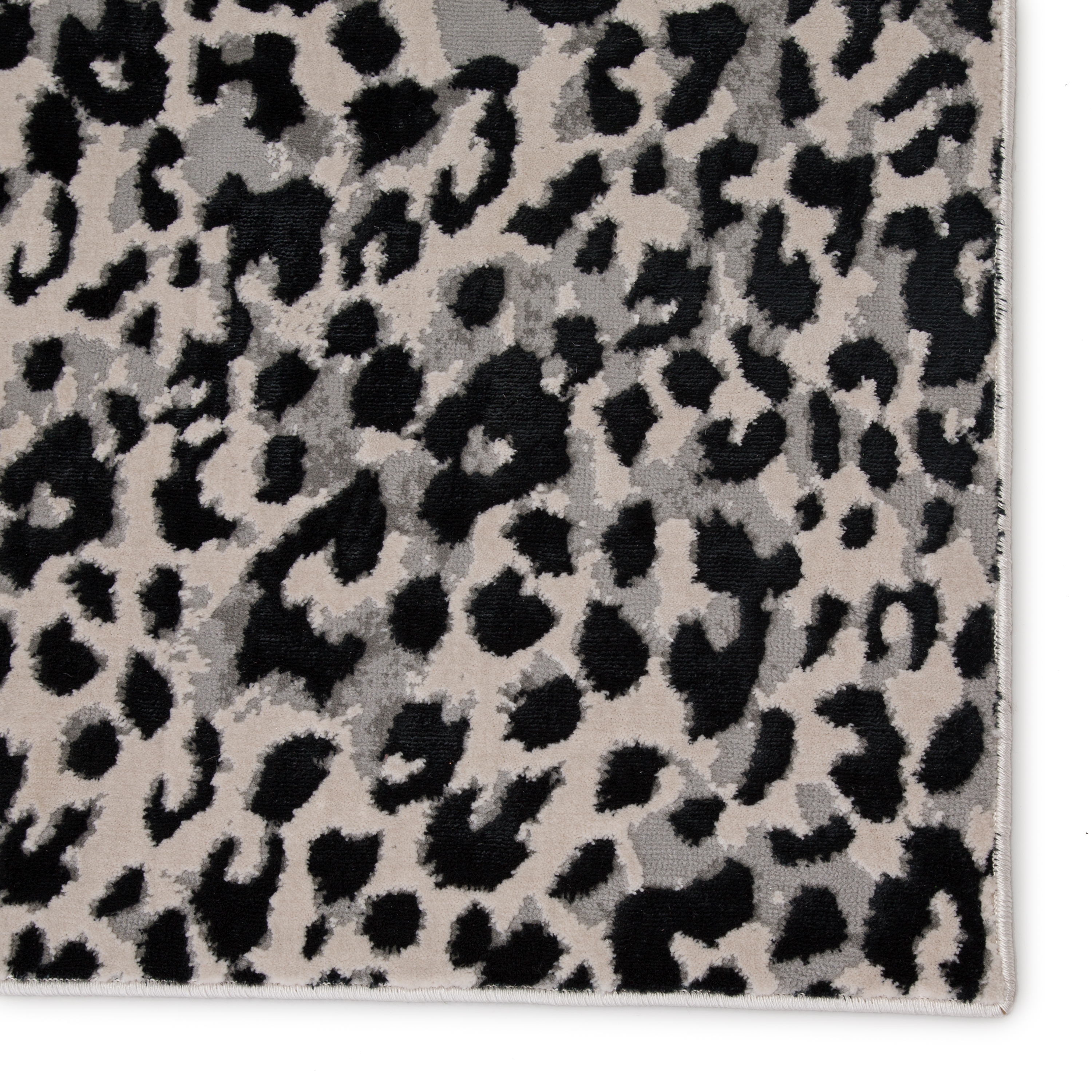 Fauve Animal Gray/ Black Area Rug (11'8"X15') - Image 3