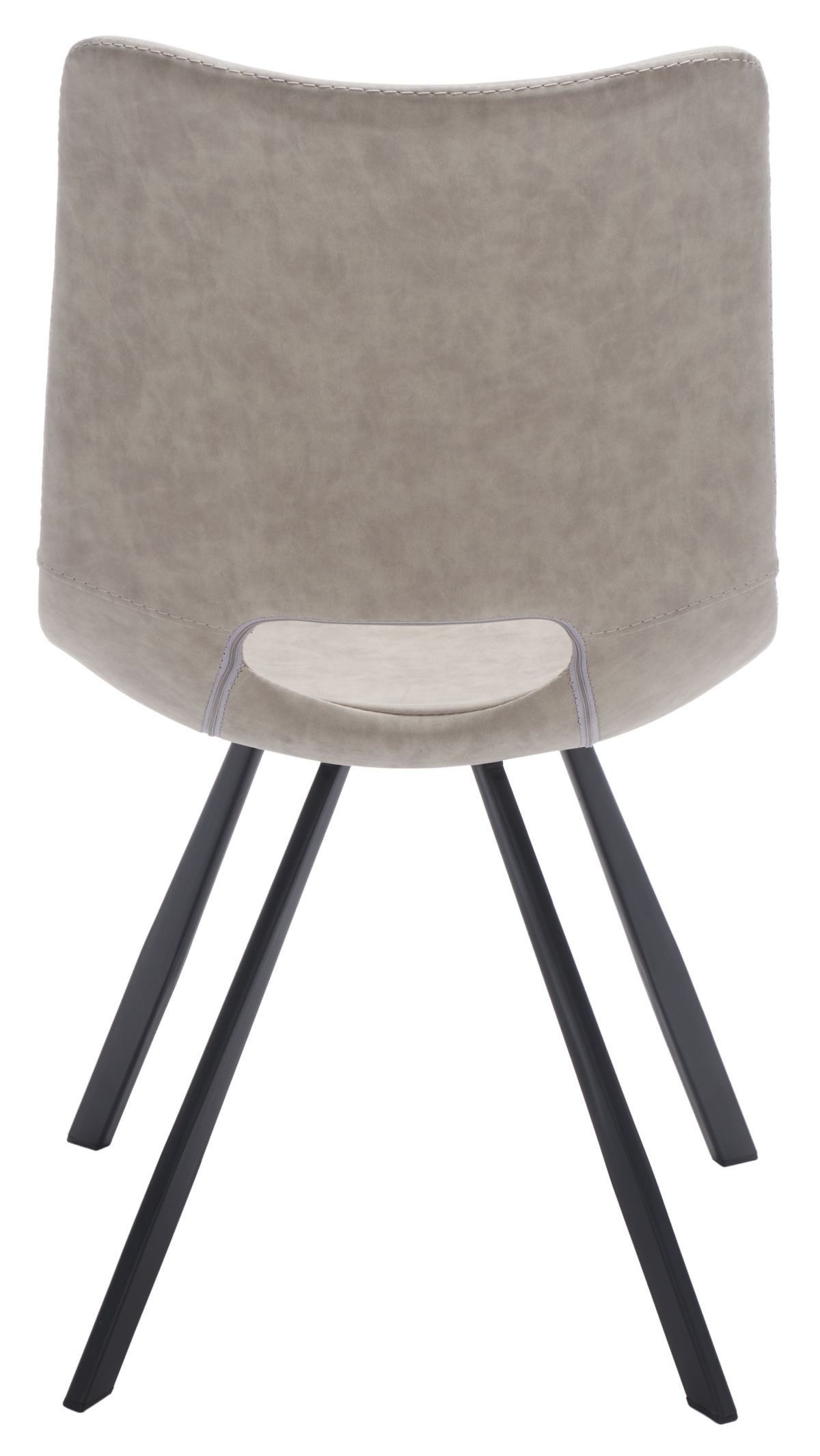 Mika Dining Chair - Stone / Black - Safavieh - Image 7