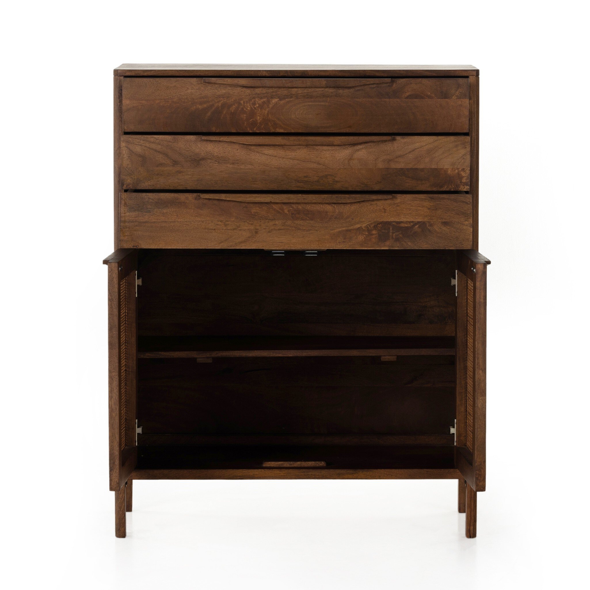 Sydney Tall Dresser - Brown Wash - Image 12