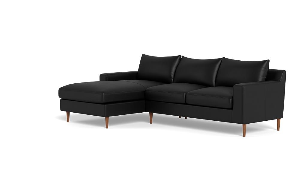 Sloan Leather Left Chaise Sectional - Image 2