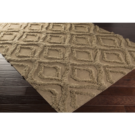 Kabru Brown Indoor 2' x 3' Handmade Rug - Image 1