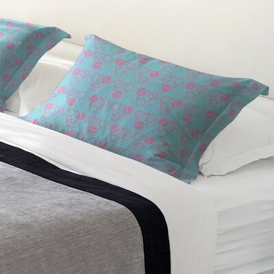 Classic Circles and Waves Pillow Sham - Image 0