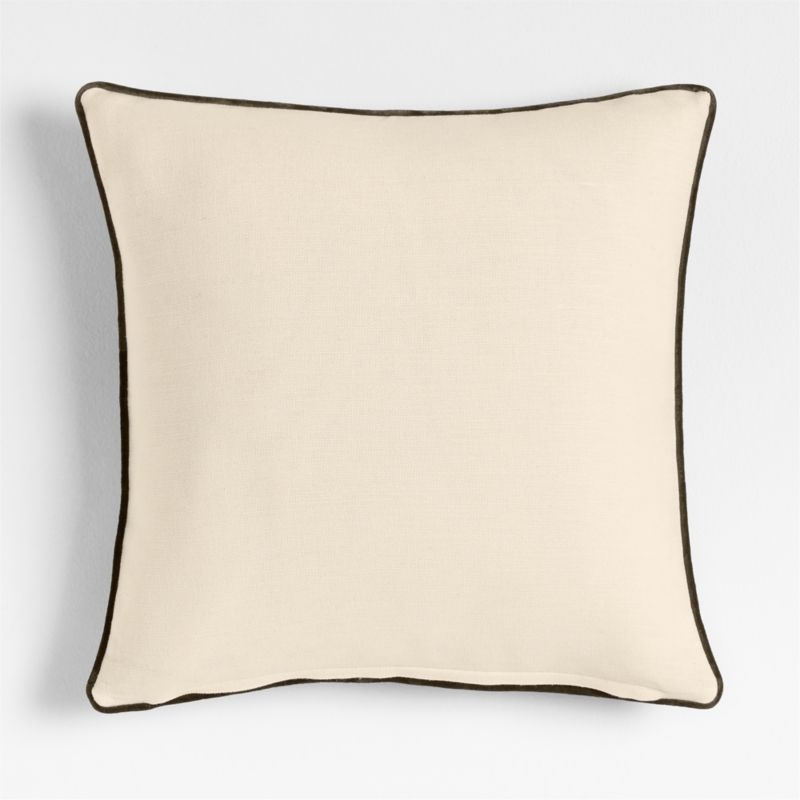 Tuscan Landscape 23"x23" Throw Pillow with Feather Insert - Image 2