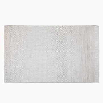 Chilewich Wave Woven Floor Mat Gray - Image 0