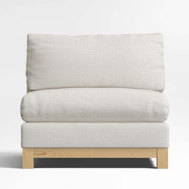 Pacific Wood Armless Chair - Image 0