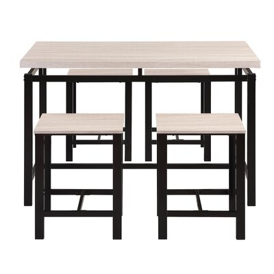 Dining Table With Counter And Pub Height - Image 0