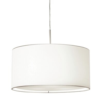 3 - Light Shaded Drum Chandelier - Image 0