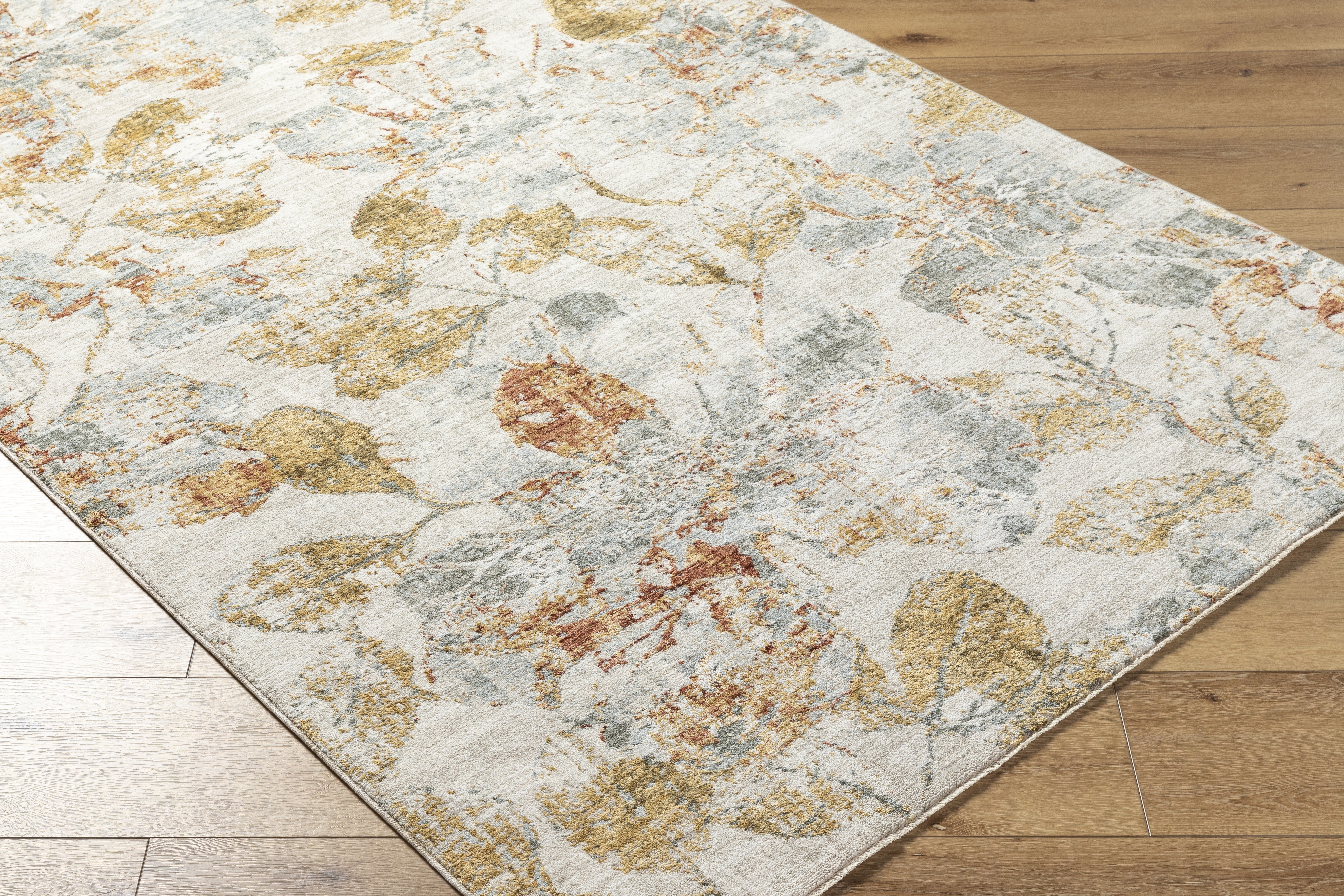 Roseanne Beige Indoor 10' x 13'11" Machine Woven Rug - Image 4