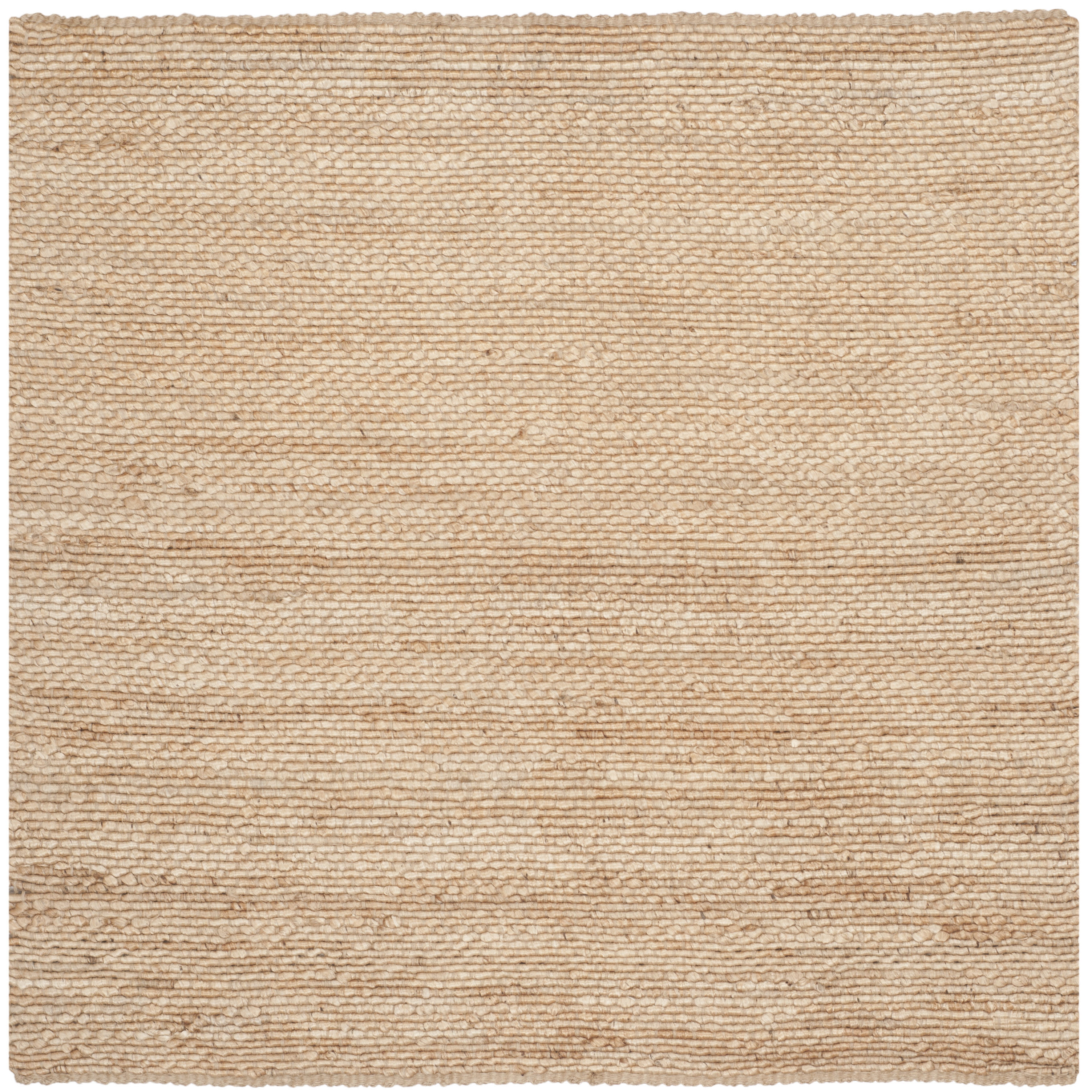 Arlo Home Hand Woven Area Rug, NF459A, Natural,  6' X 6' Square - Image 0