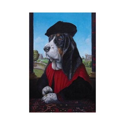 Gino by Melinda Copper - Wrapped Canvas Gallery-Wrapped Canvas Giclée - Image 0