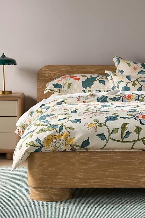 The Printed Cotton-Slub Duvet Collection - Image 0