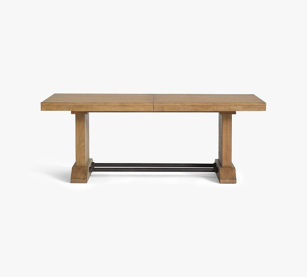 Fort Wood Extending Dining Table, Smoked Nutmeg - Image 0