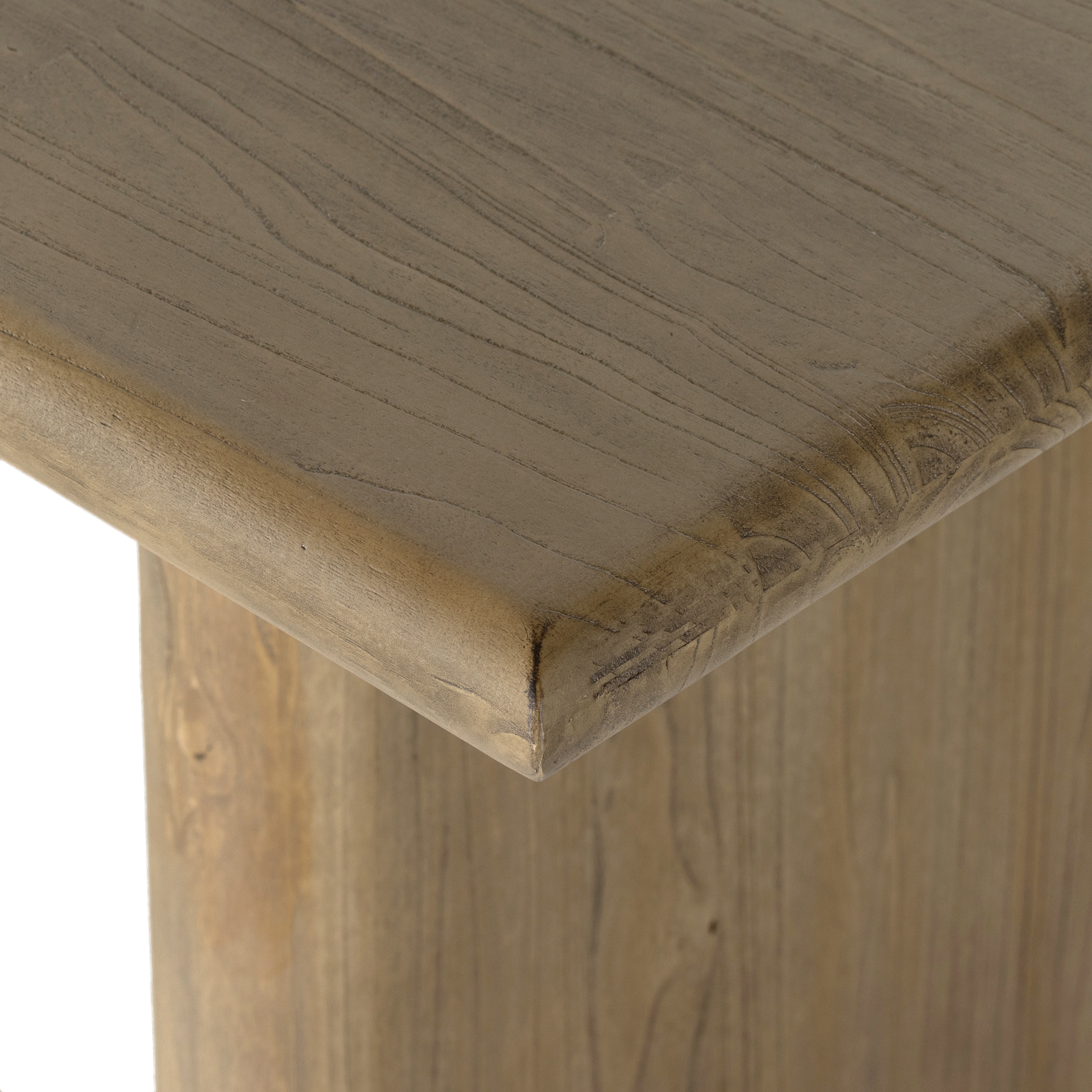 Sorrento 94" Dining Table-Aged Drift - Image 5