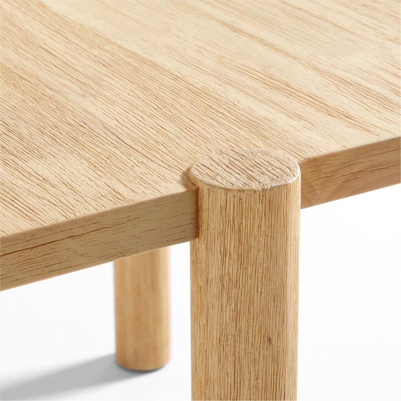 Jo Rectangular Wood Coffee Table - Image 1