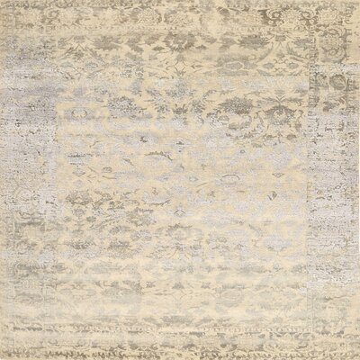 Northwich Contemporary Ivory/Gray Area Rug - Image 0