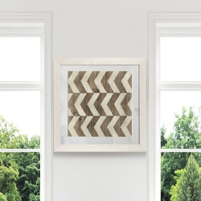 'Driftwood Geometry III' - Picture Frame Graphic Art Print on Paper - Image 0