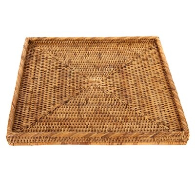 Square Tray Wicker/Rattan Basket - Image 0
