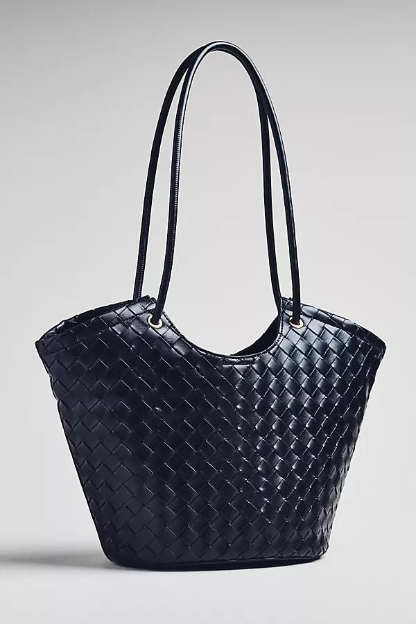 Woven Bucket Tote - Image 0
