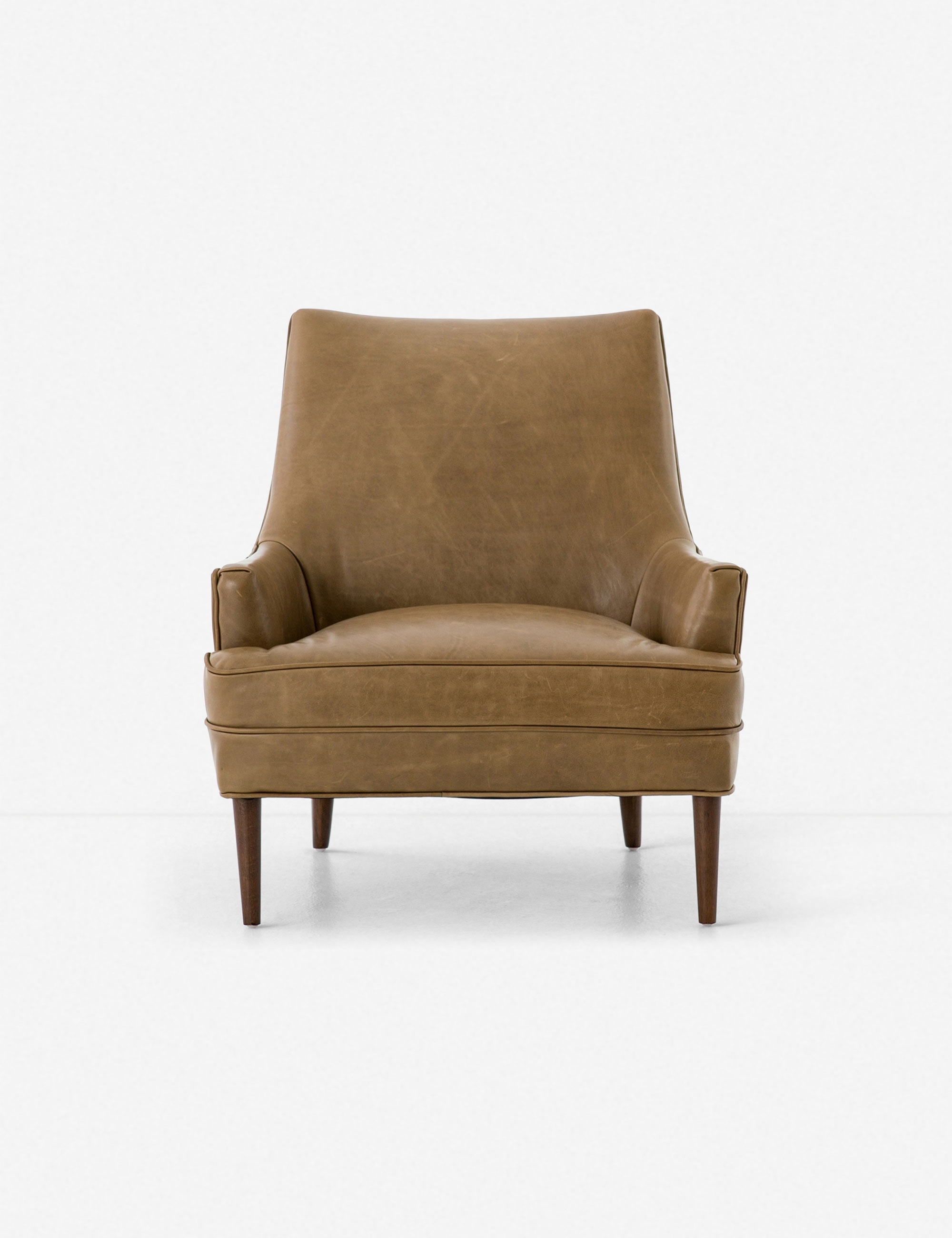 Ilona Leather Accent Chair - Image 0