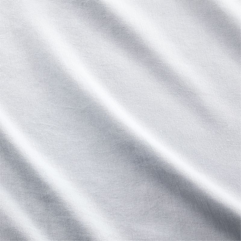 Grey Natural Hemp Fiber Queen Sheet Set - Image 1