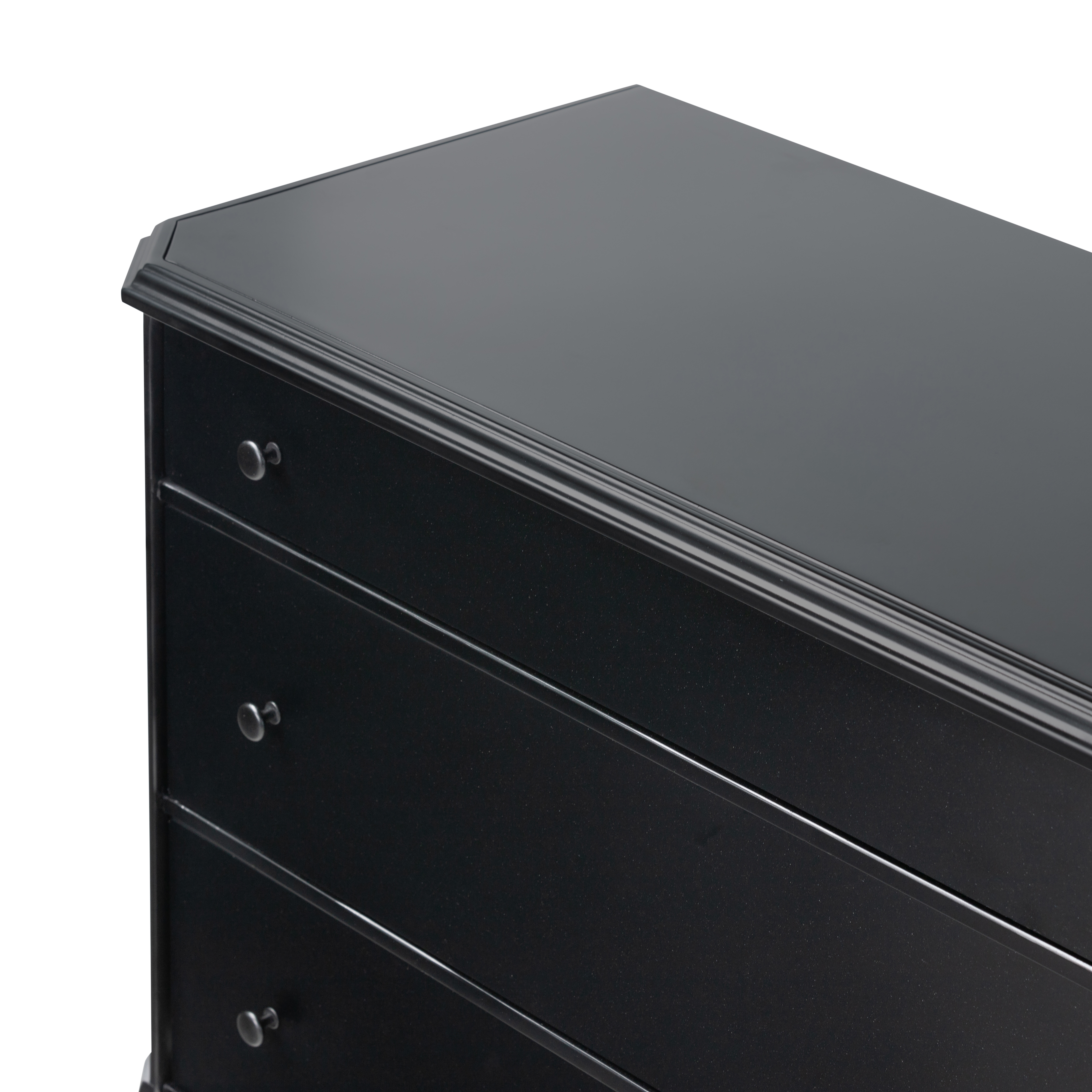 Lendon 6 Drawer Dresser-Black - Image 8